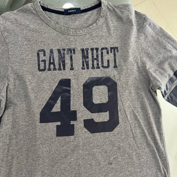 Men's GANT NHCT Navy Blue Cotton Crew Neck Long Sleeve Pullover Size large - Picture 2 of 6